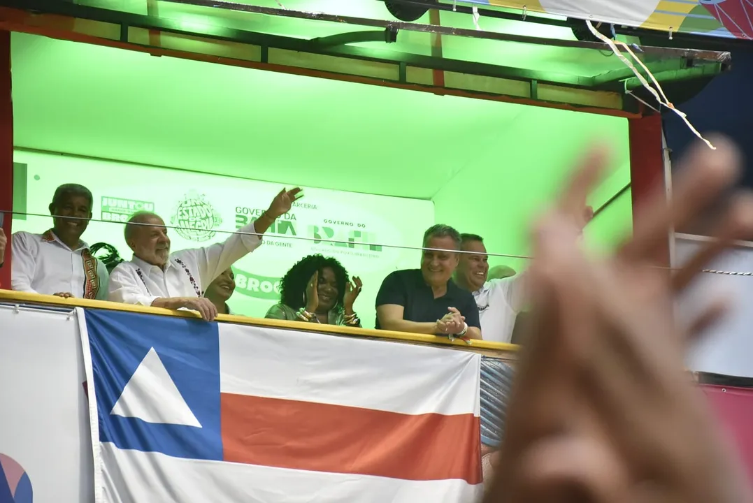 Presidente Lula no Carnaval de Salvador