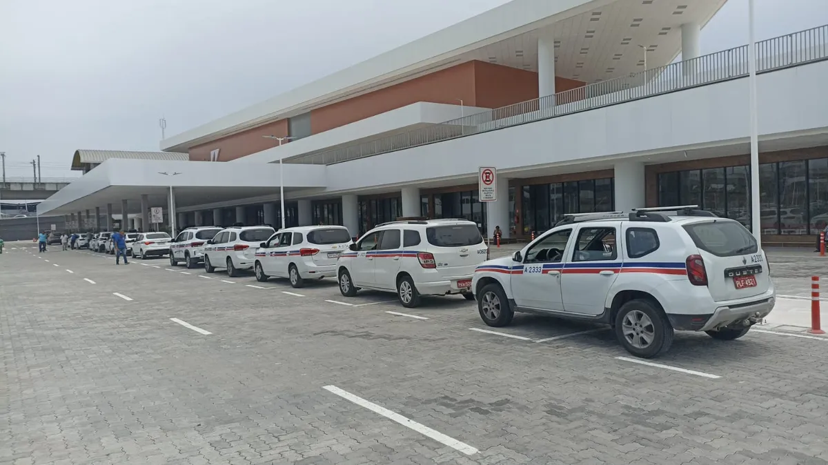 Nova Rodoviária tem espaço reservado para taxitas
