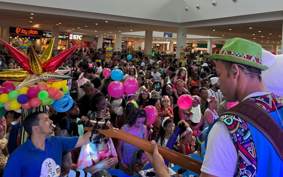 Shoppings de Salvador apostam em programações especiais de pré-carnaval voltadas para o público infantil