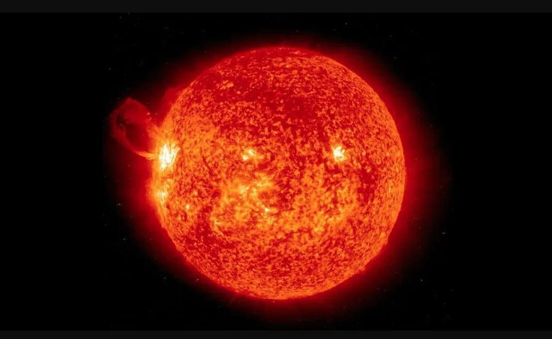 Erupções solares podem impactar a Terra
