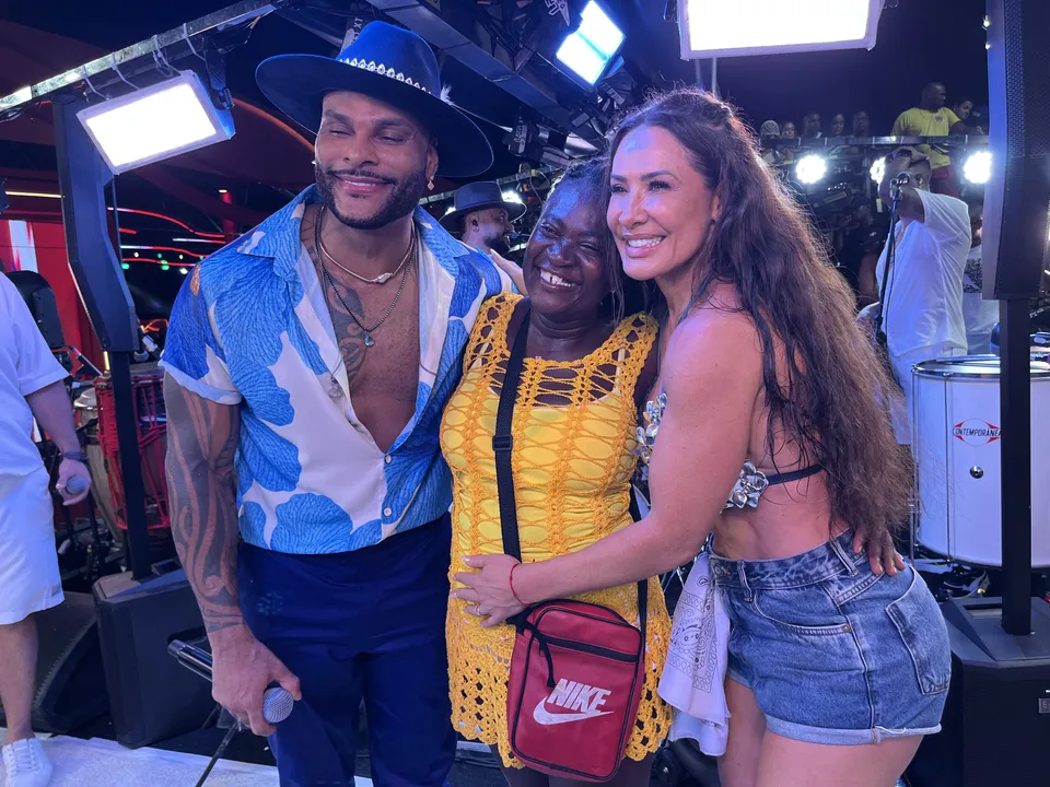 Tonny, Rita e Sheila Carvalho