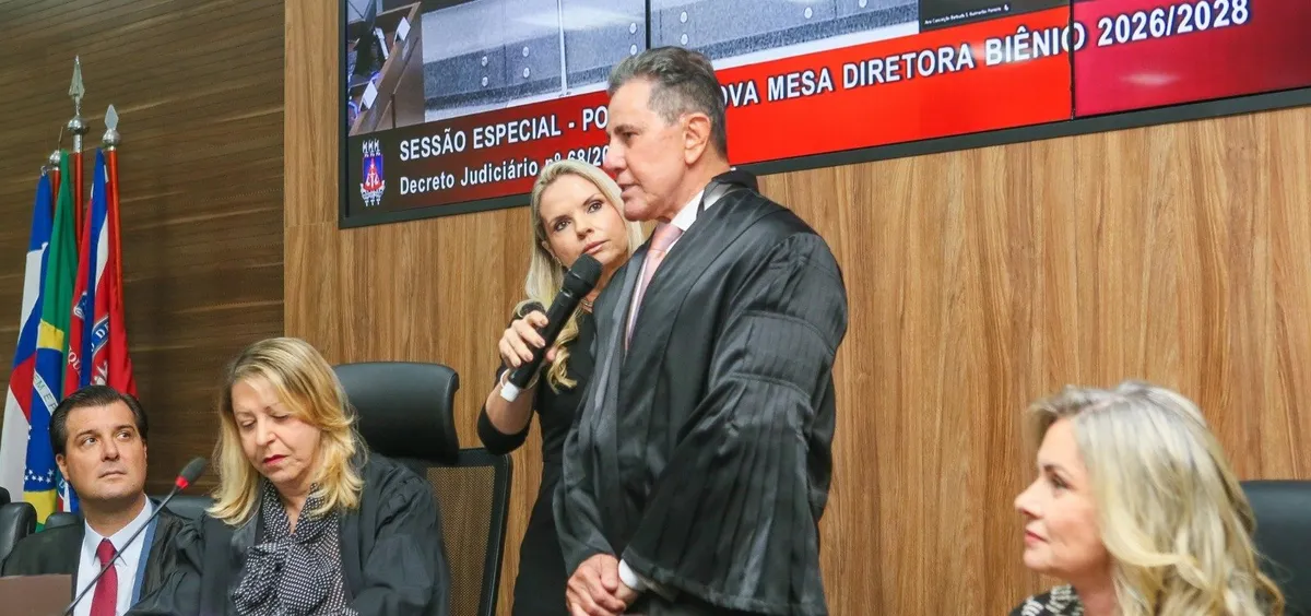 Presidente do TJ-BA assume novo biênio