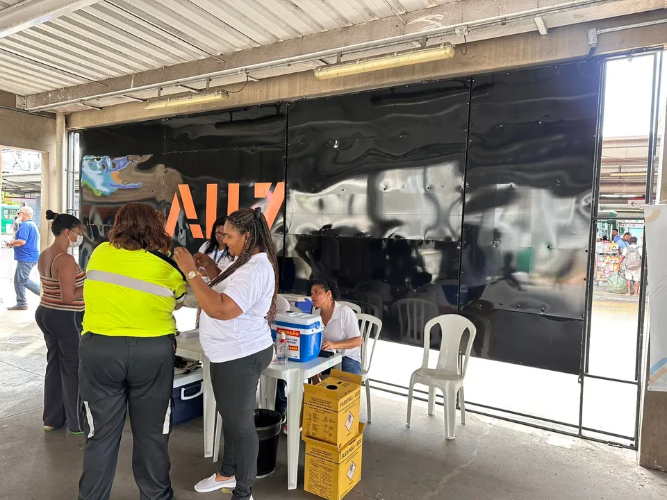 Metro Bahia cedia ação para vacinação gratuita
