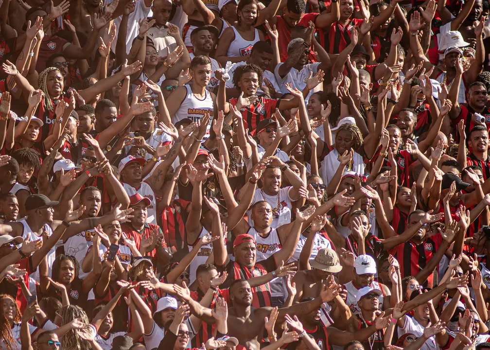 Torcida do Vitória no Barradão