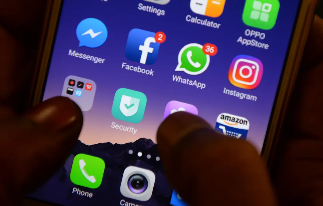 As redes sociais da Meta: WhatsApp, Instagram e Facebook