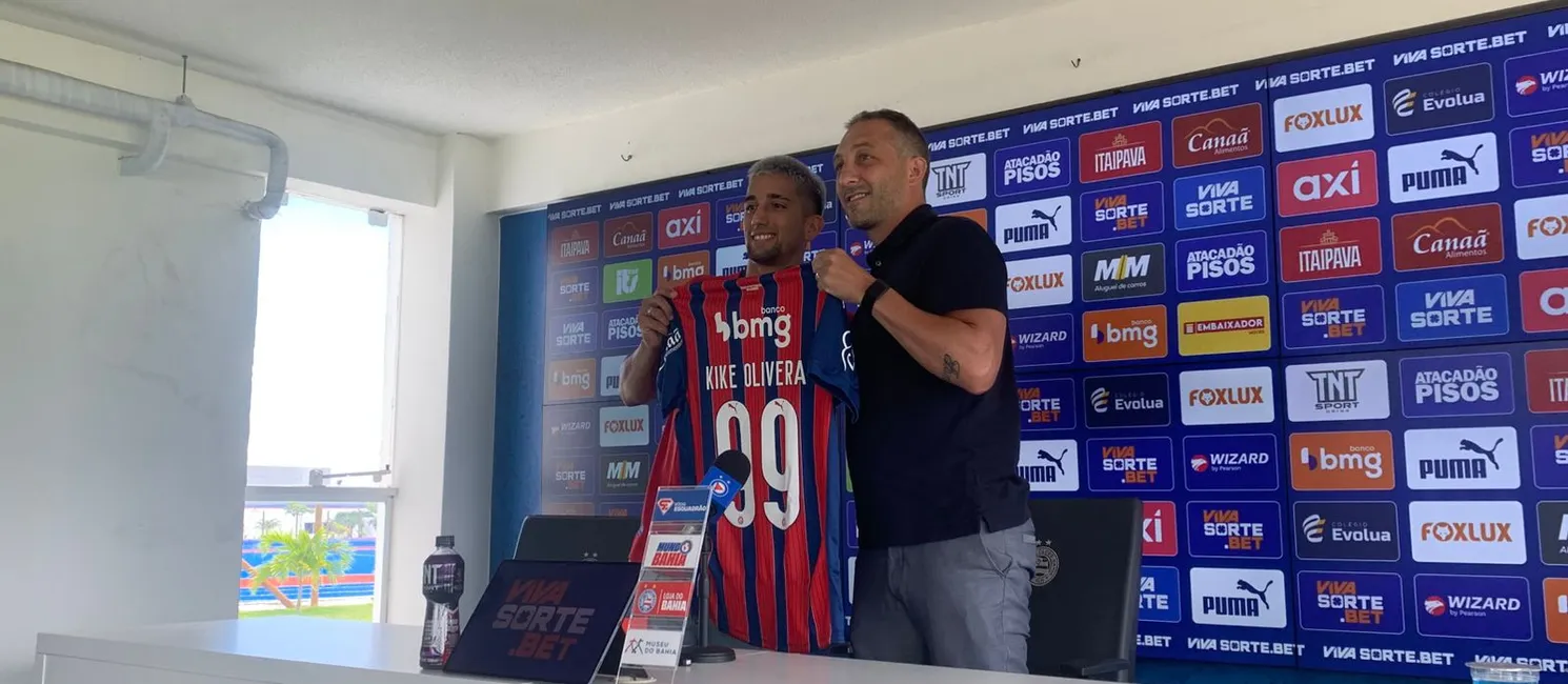 Imagem ilustrativa da imagem "Kike Oliveira escolheu o Bahia", revela Cadu Santoro