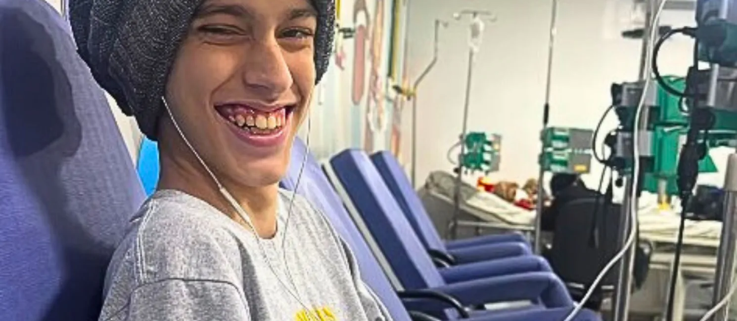 Davi Chagas, atleta de basquete que luta contra o câncer