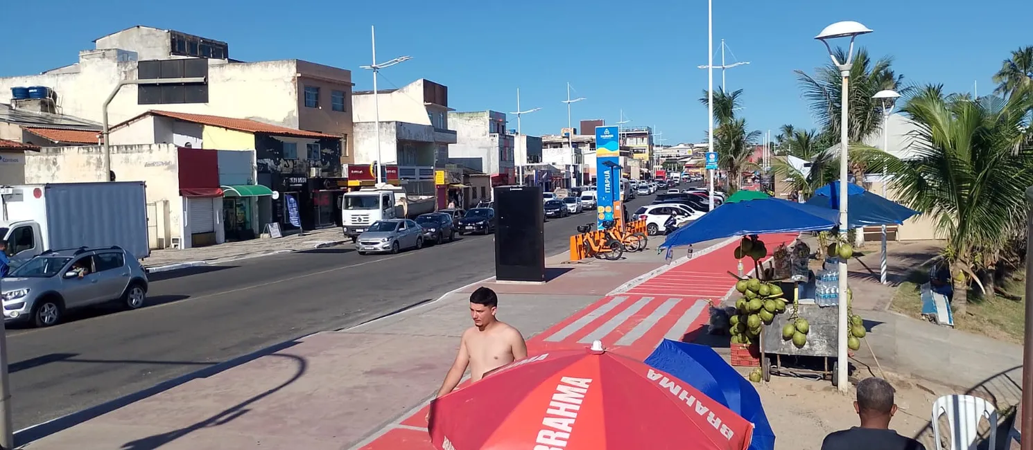 Orla de Itapuã, véspera da lavagem