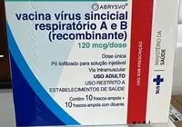 Feira inicia vacinação contra vírus respiratório para gestantes