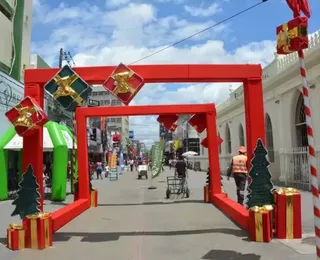 Concurso de decoração natalina vai premiar o comércio feirense