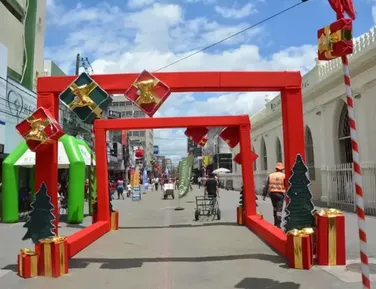 Concurso de decoração natalina vai premiar o comércio feirense - Imagem