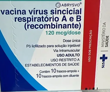 Feira inicia vacinação contra vírus respiratório para gestantes - Imagem