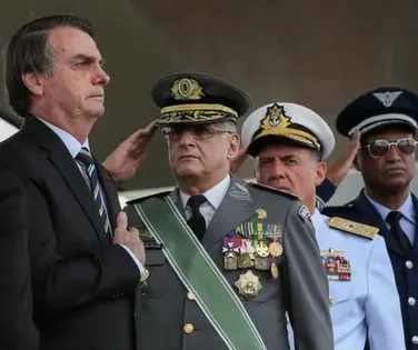 Preso, Bolsonaro pode perder posto de capitão do Exército - Imagem