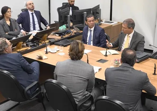 Daniel Vorcaro e Paulo Henrique Costa em acareação conduzida pela PF