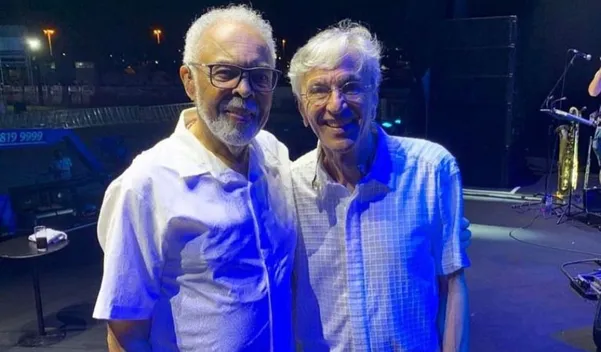 Caetano Veloso e Gilberto Gil