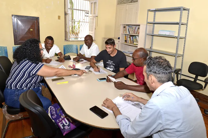 Visita ao Namir (Núcleo de Assistência a Migrantes e Refugiados) da UFBA