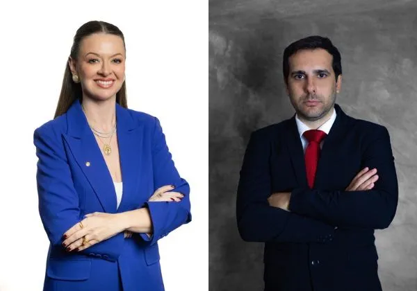 Presidente da ACB, Isabela Suarez, e o presidente do IBRADES, George Humbert