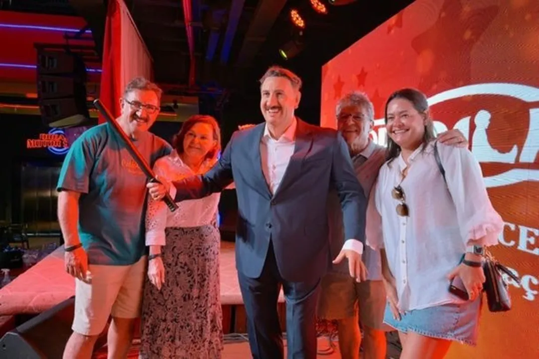 Ratinho foi homenageado em cidade do Paraná