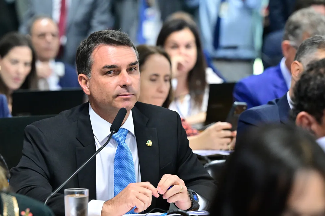 Pré-candidato à Presidência, Flávio Bolsonaro (PL)