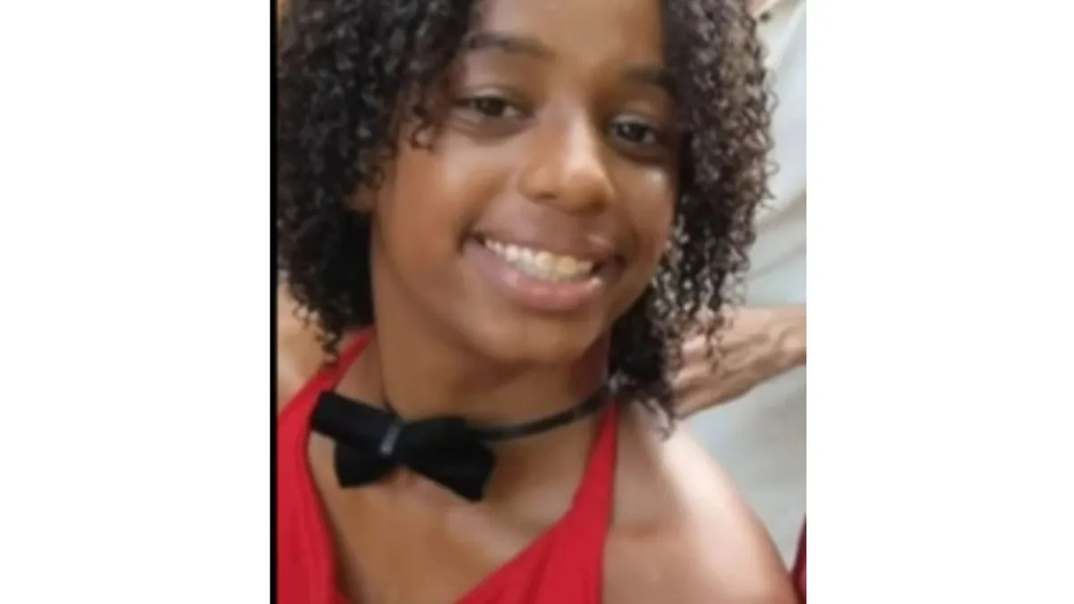 Thamiris dos Santos Pereira, de 14 anos