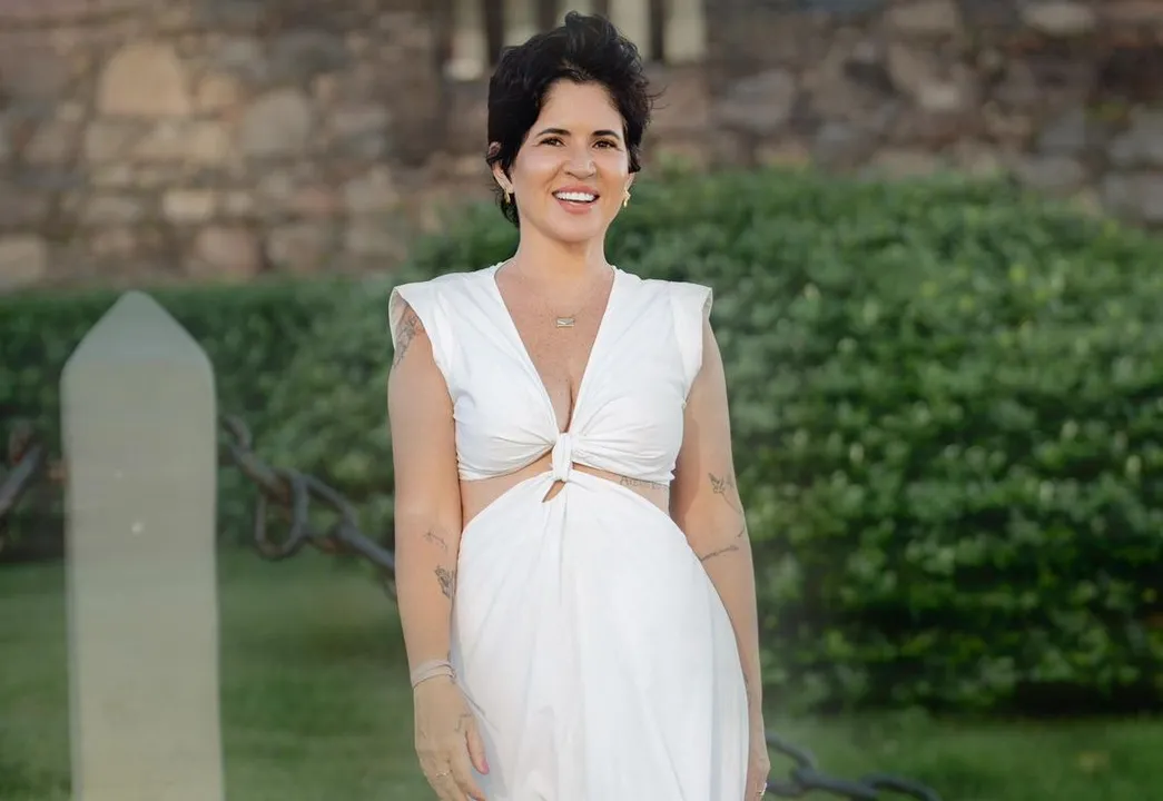 A jornalista Adriana Oliveira