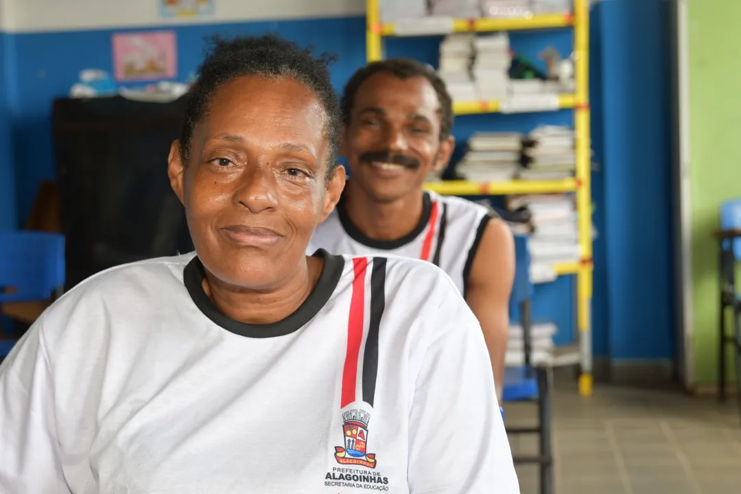 Estudantes da EJA de Alagoinhas