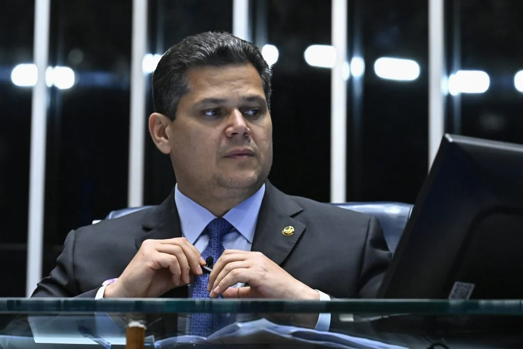 O presidente do Congresso Nacional, Davi Alcolumbre