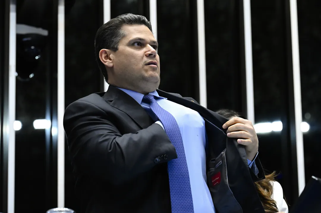 Davi Alcolumbre, presidente do Congresso