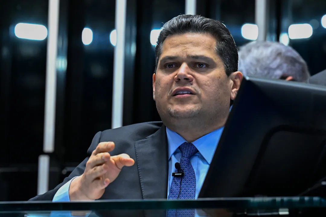Davi Alcolumbre, presidente do Congresso Nacional