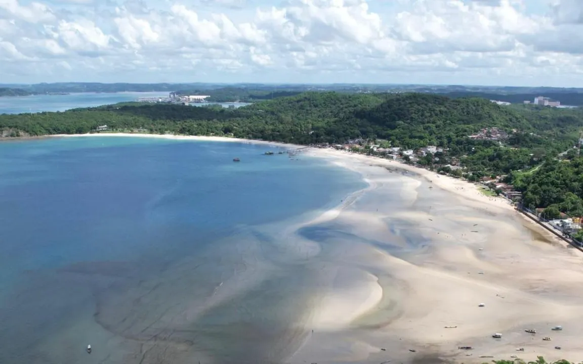 A praia de São Tomé de Paripe havia sido interditada