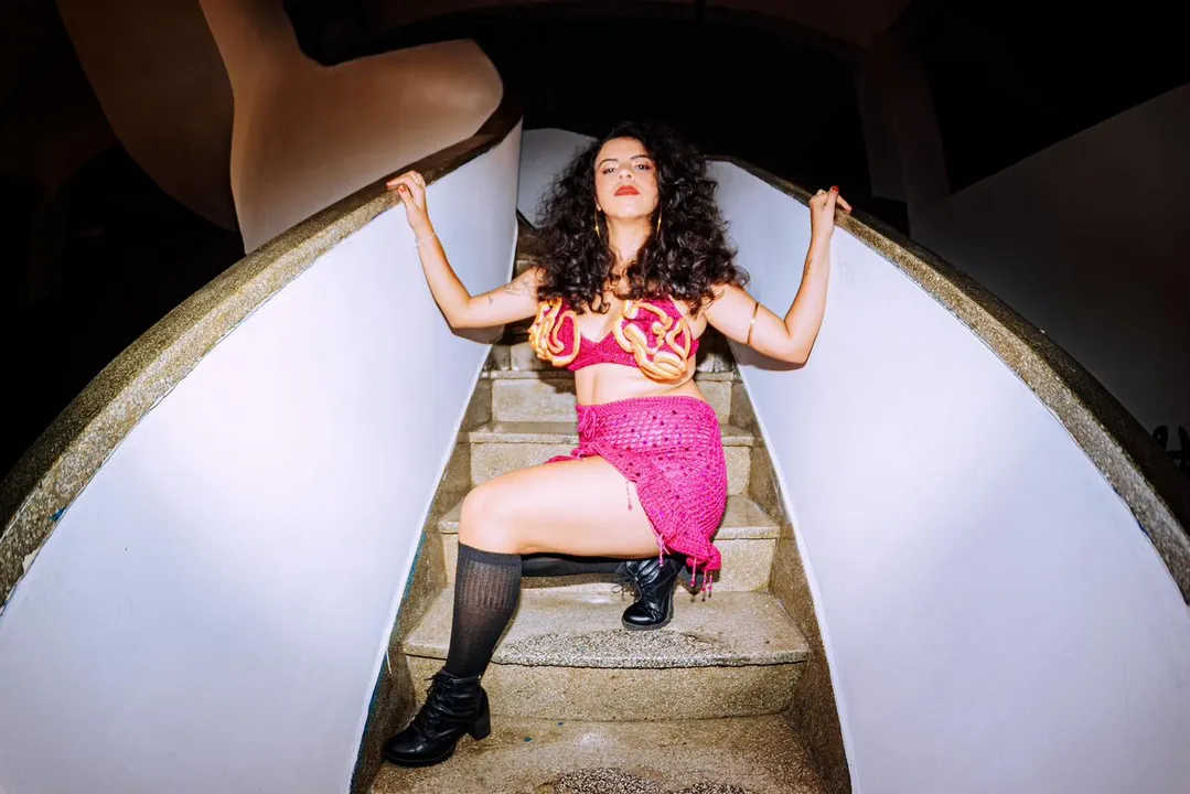 Imagem ilustrativa da imagem Andrezza mistura axé, rock e reggae em show no Pelourinho