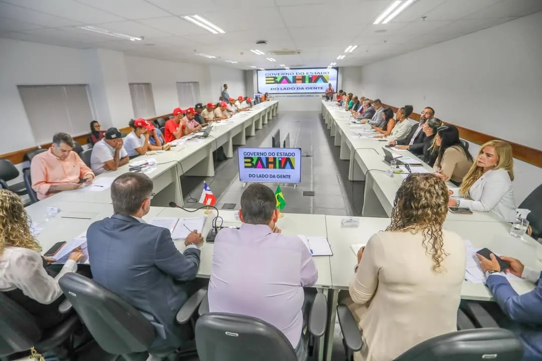 Representantes do MST tiveram reunião com o governo.