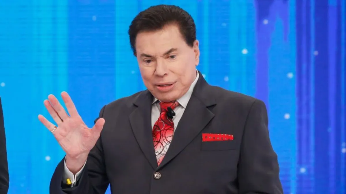 Silvio Santos tem vício exposto por apresentadora