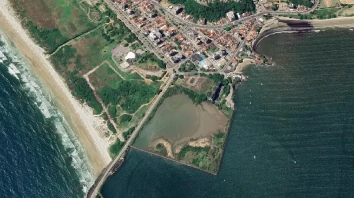 Área cedida ao SPU para construção da delegacia da PF em Ilhéus.