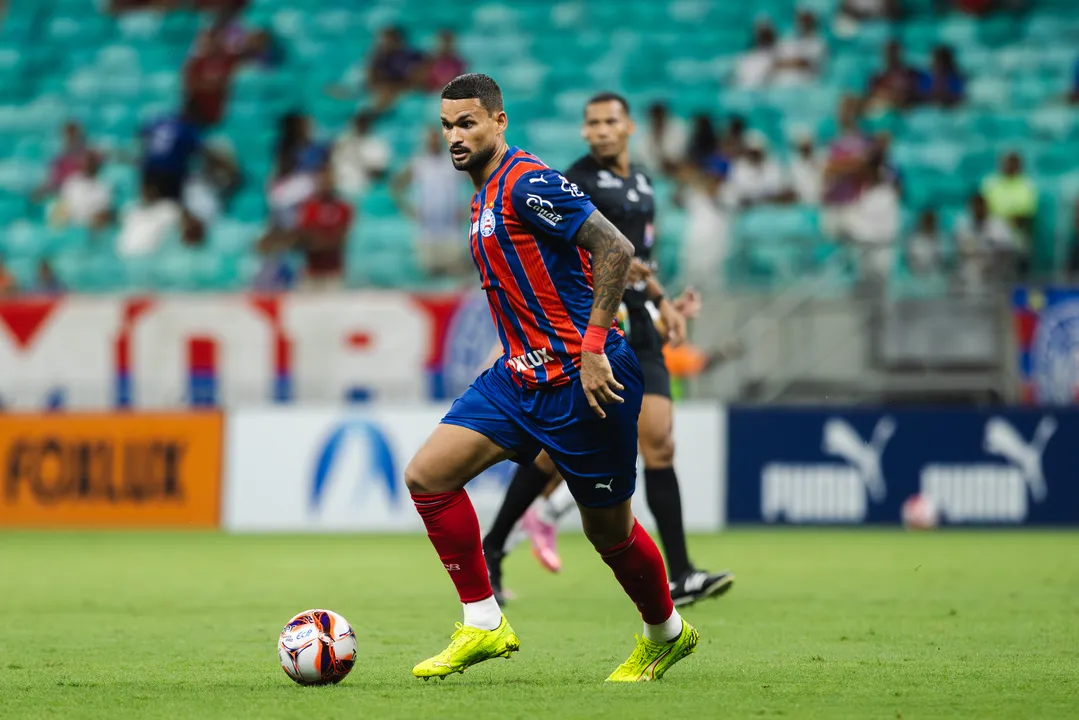 Willian José em campo pelo Bahia