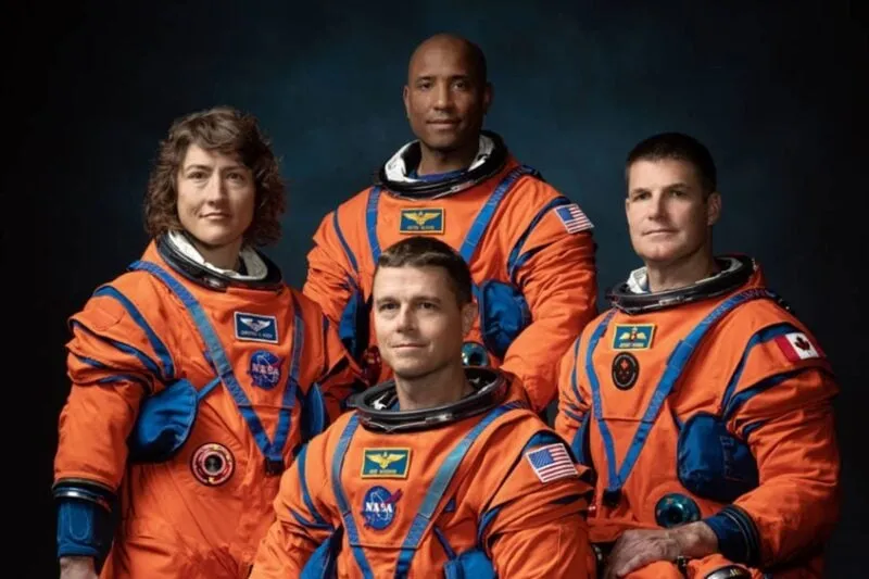 Tribulação que está a bordo da cápsula Orion