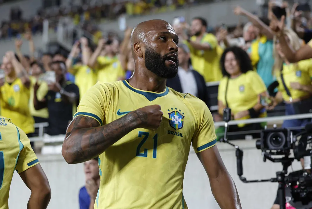 Igor Thiago pela Seleção Brasileira