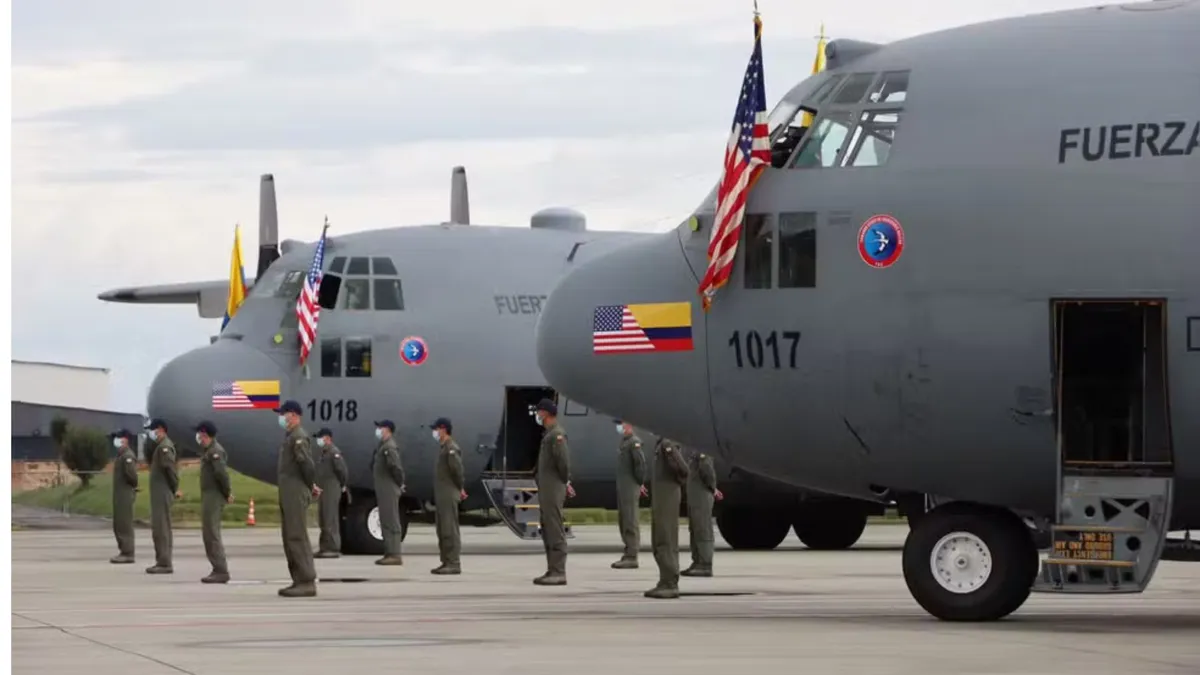 Avião teria caído próximo ao Equador