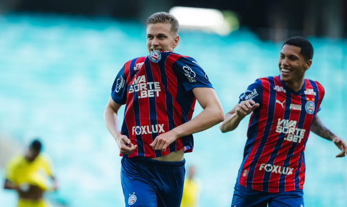 Meia Jota marcou um gol pelo Bahia