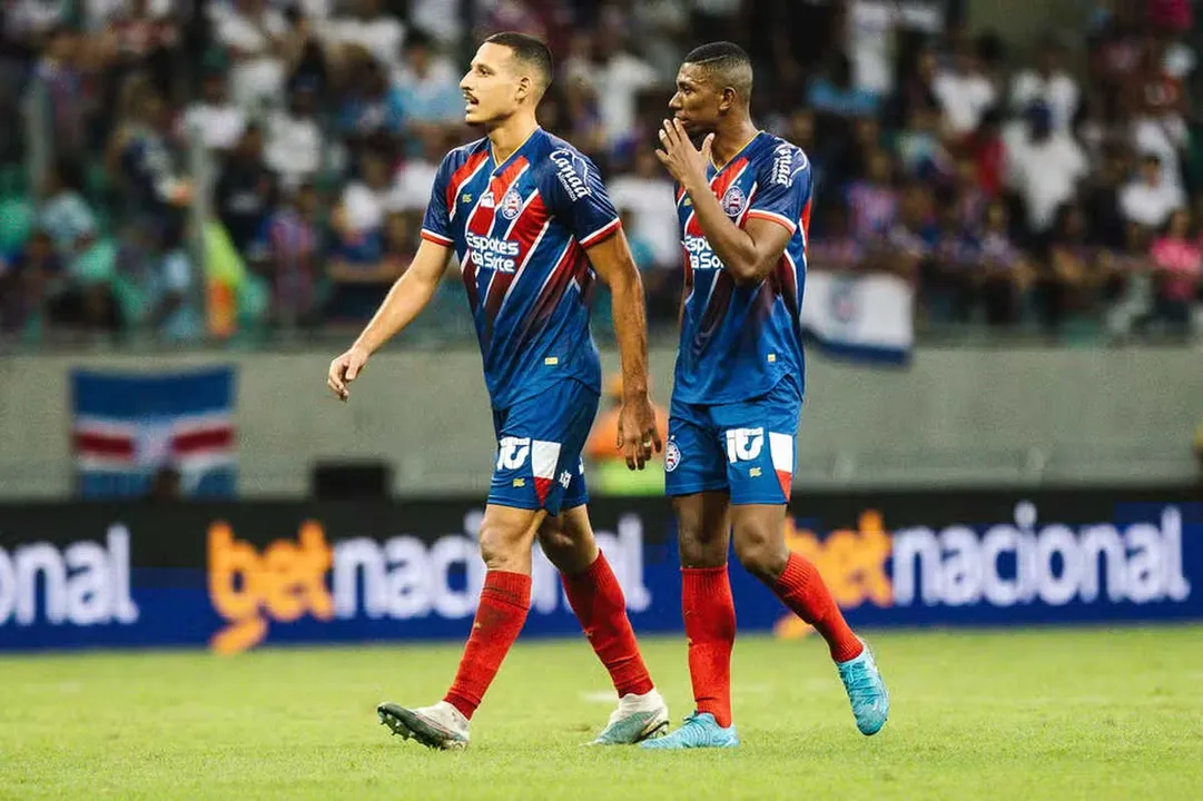 Gabriel Xavier e Kanu pelo Bahia