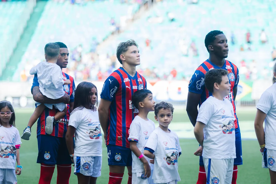 Kauê Furquim, Dell e Ruan Pablo, três das maiores promessas da base do Bahia