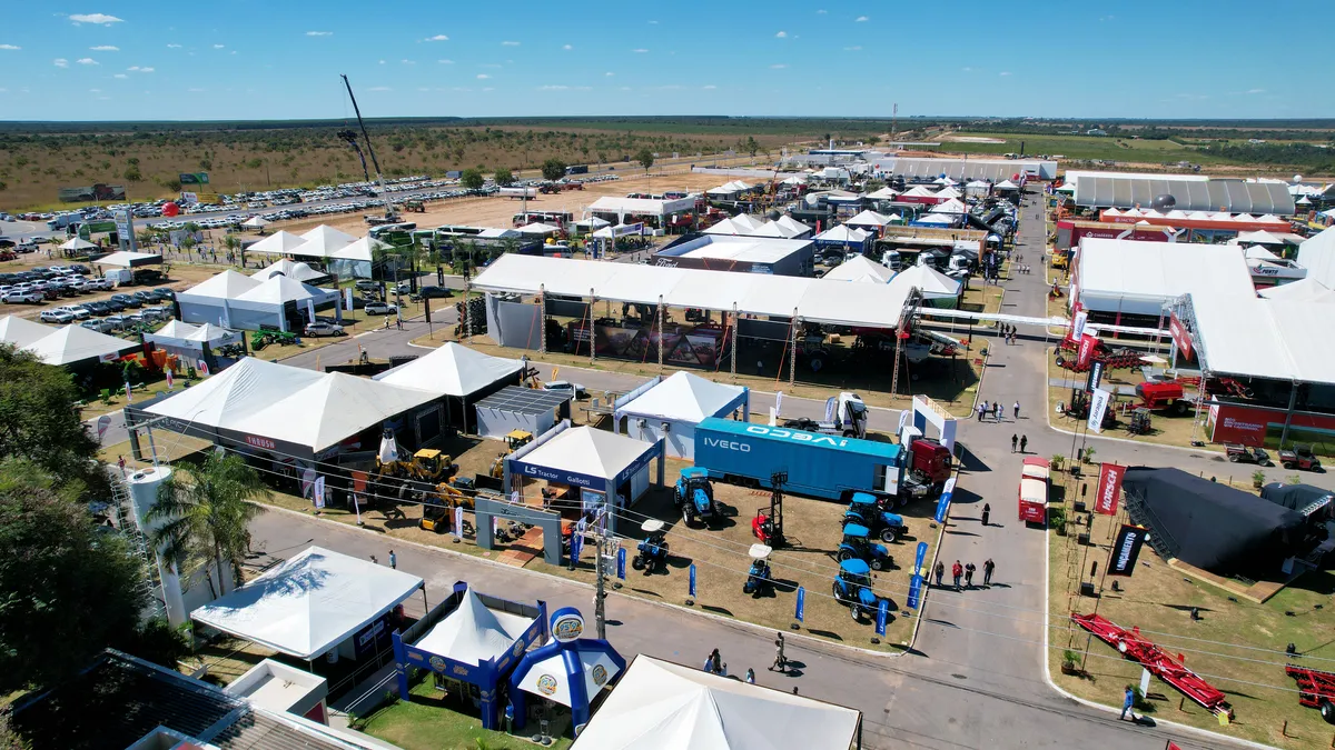 Vista de cima da Bahia Farm Show