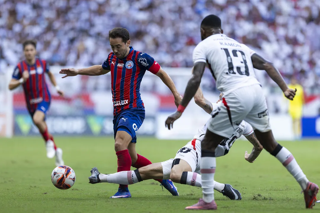 Éverton Ribeiro, do Bahia, no clássico BaVi