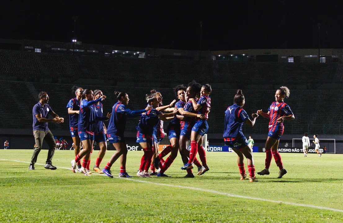 Bahia supera Vitória em BaVi inédito na Série A1 feminina
