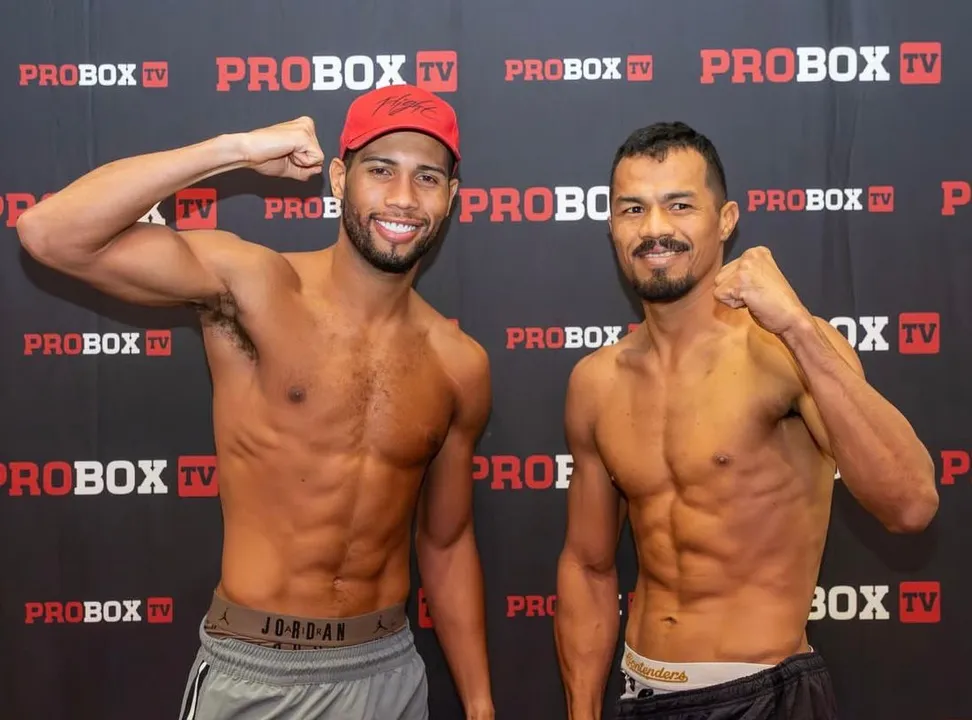 Hebert Conceição e Johan Gonzalez