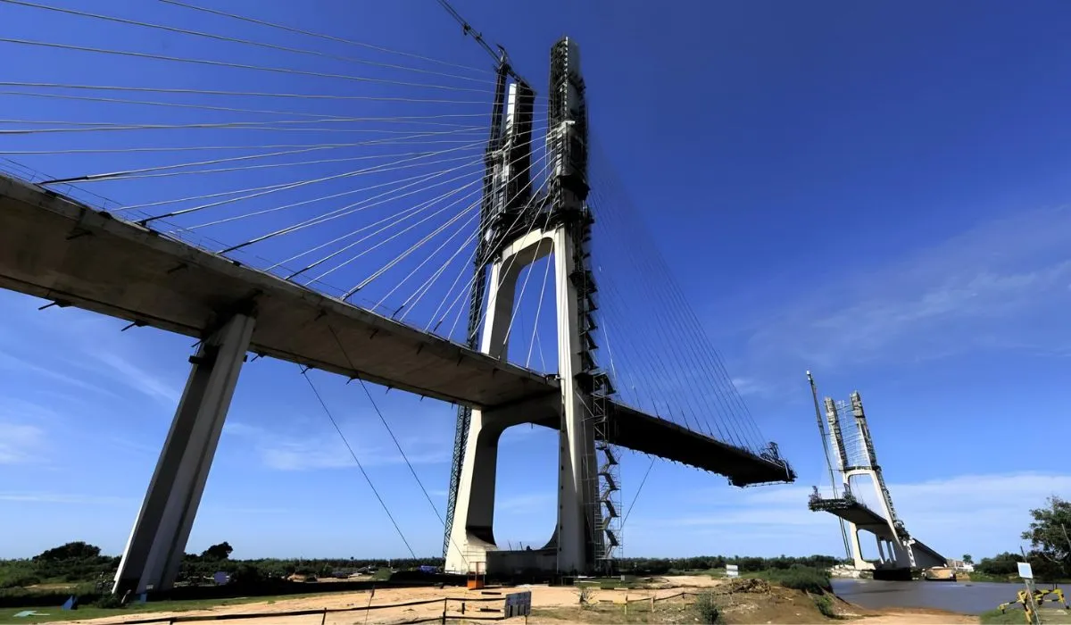 Ponte da Rota Bioceânica deve ser concluída em 2026