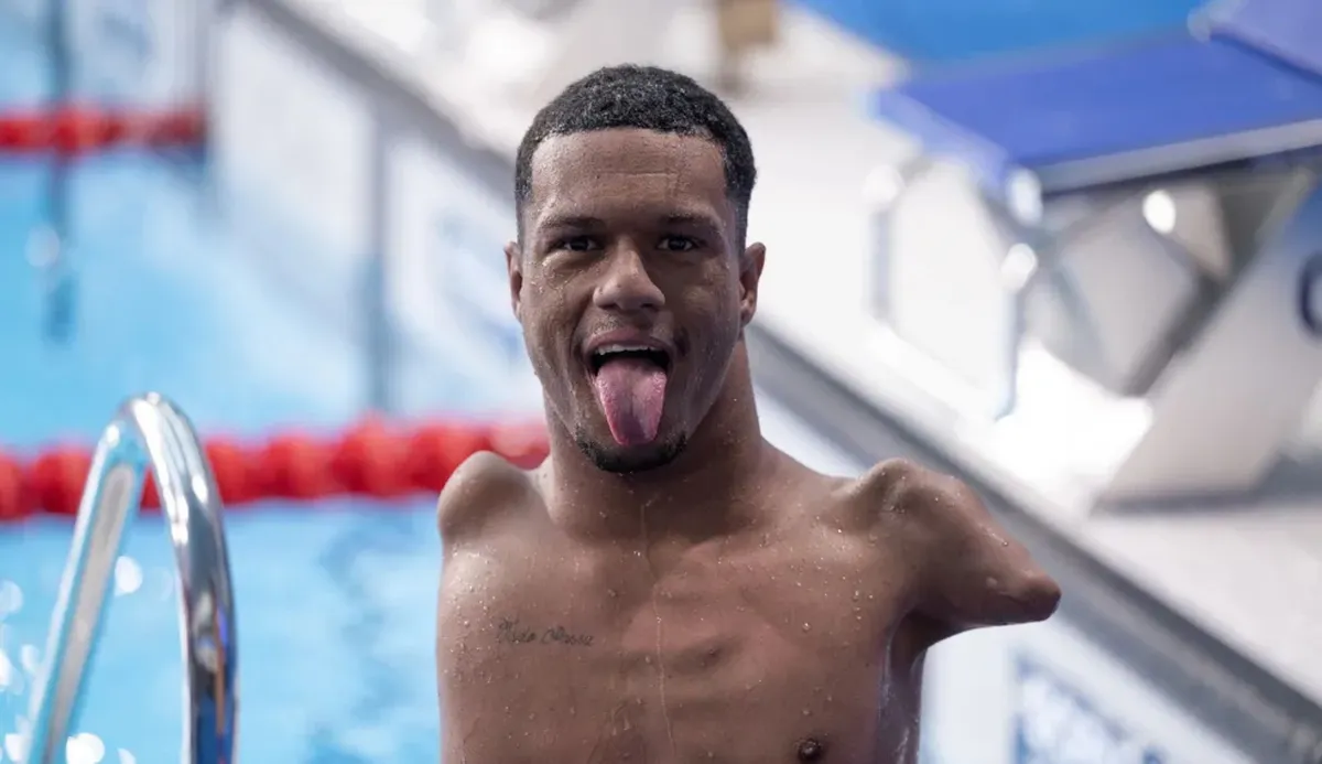 Gabrielzinho Araújo, nadador profissional