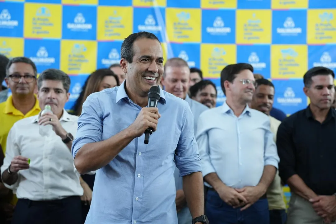 O prefeito de Salvador, Bruno Reis