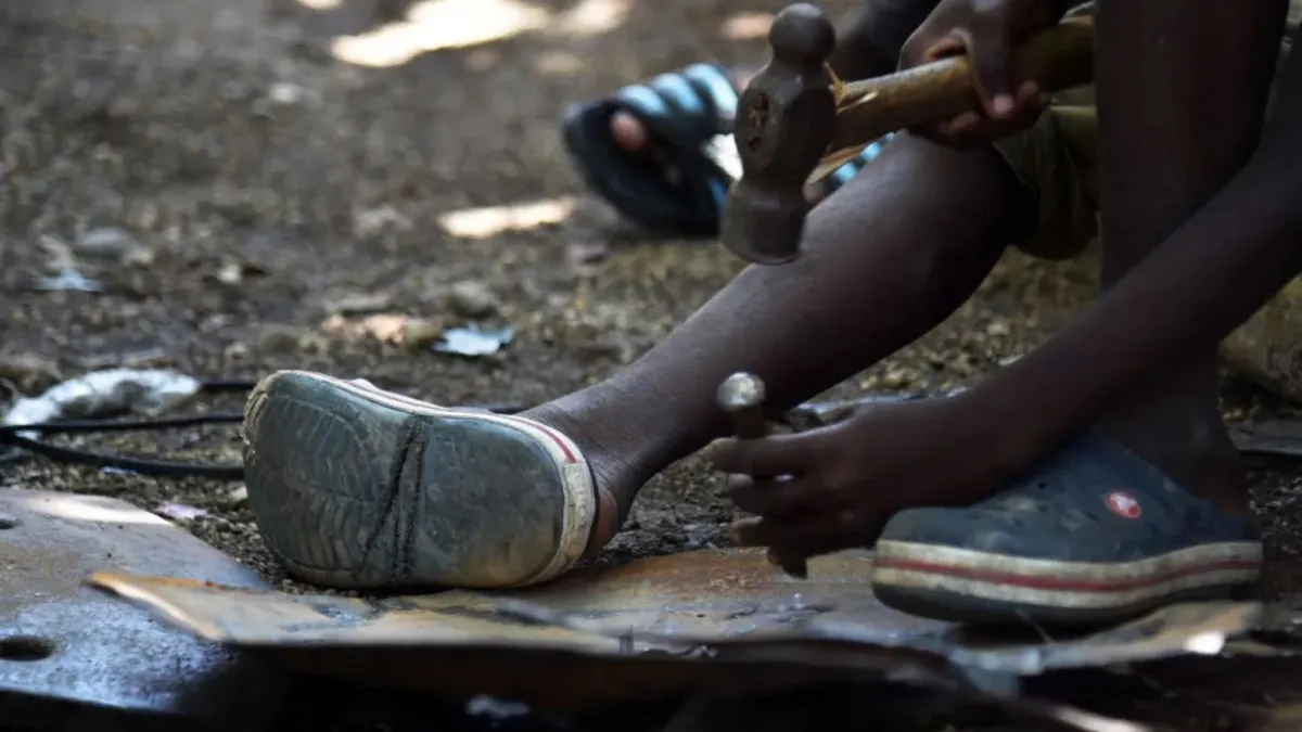 Trabalho infantil é proibido no Brasil