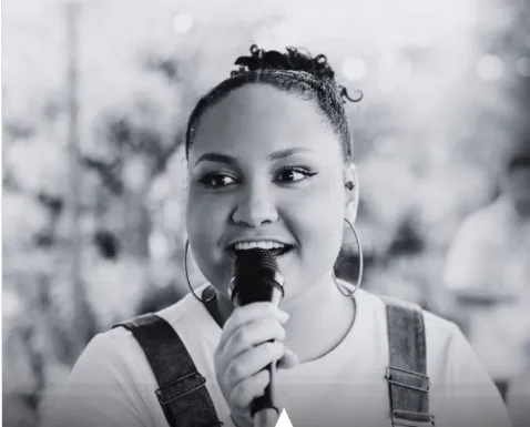 Carolina Beatriz, que era cantora gospel